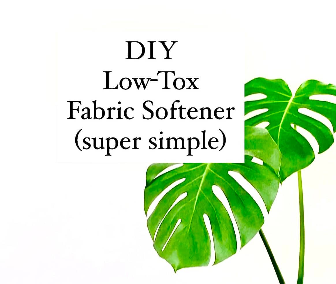 DIY Natural Fabric Softener